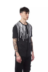 Nicolo Tonetto Black Cotton Men T-Shirt -   -  Nicolo Tonetto.