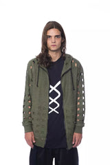 Nicolo Tonetto Army Cotton Men Sweater -   -  Nicolo Tonetto.