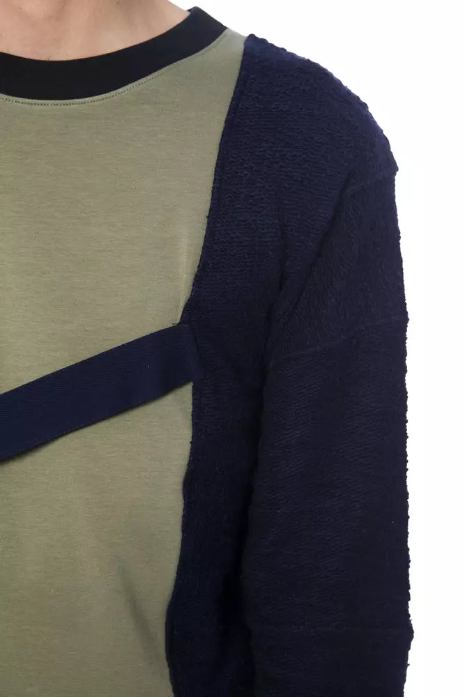 Nicolo Tonetto Army Cotton Men Sweater -   -  Nicolo Tonetto.