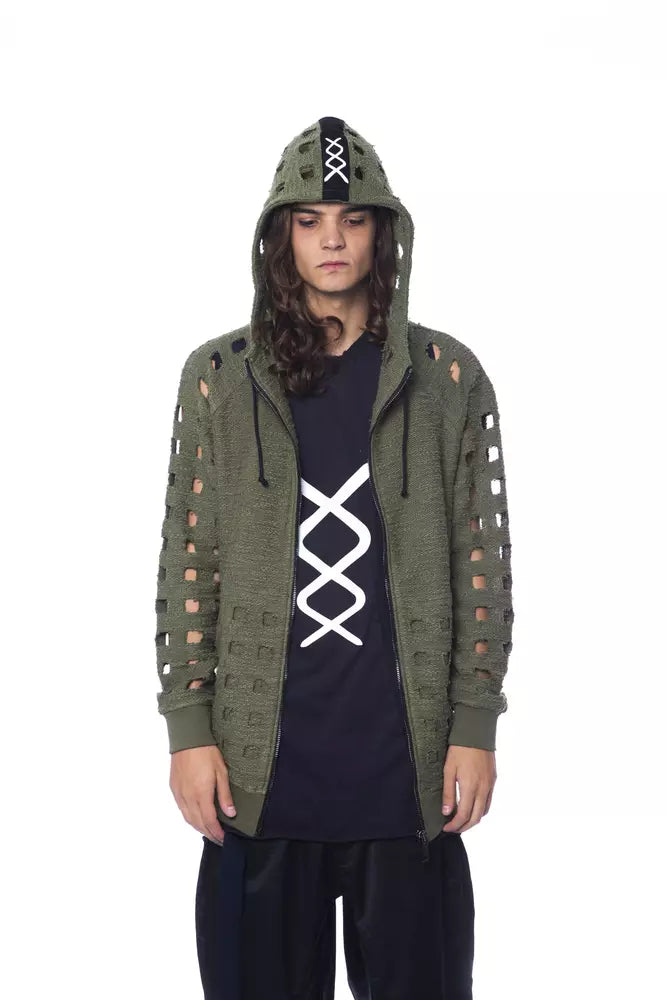 Nicolo Tonetto Army Cotton Men Sweater -   -  Nicolo Tonetto.