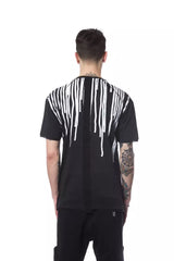Nicolo Tonetto Black Cotton Men T-Shirt -   -  Nicolo Tonetto.