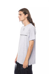 Nicolo Tonetto Gray Cotton Men T-Shirt -   -  Nicolo Tonetto.