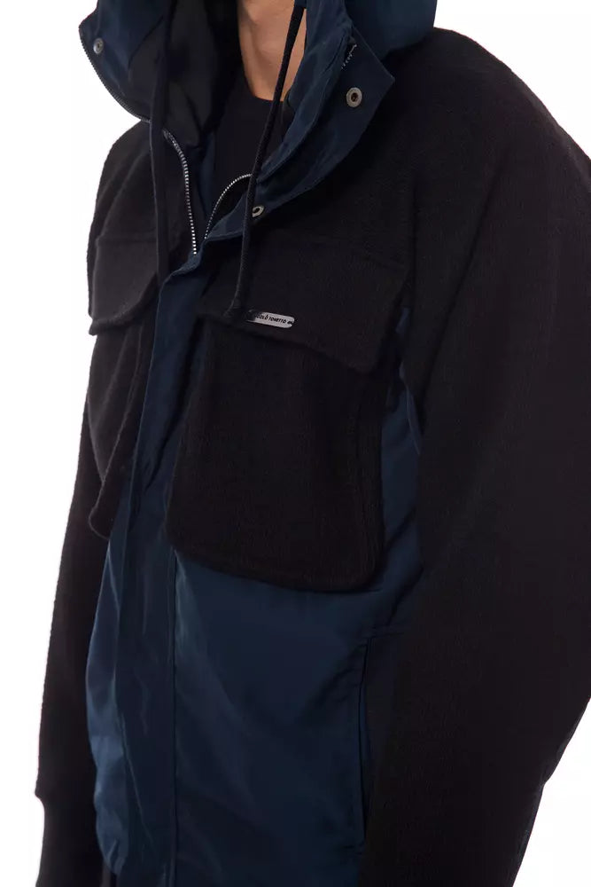 Nicolo Tonetto Black Wool Men's Jacket -   -  Nicolo Tonetto.
