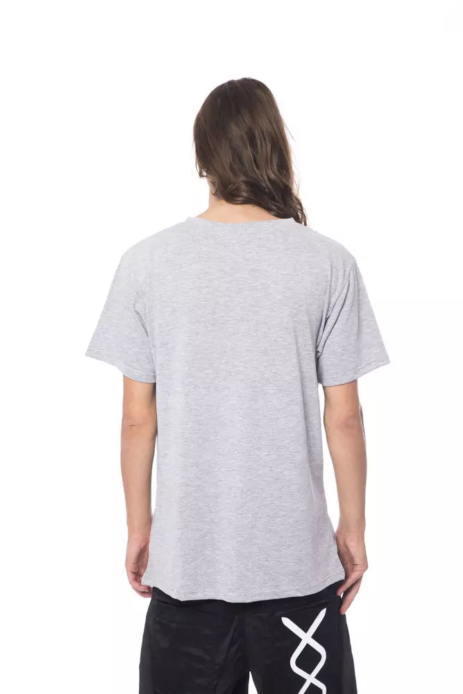 Nicolo Tonetto Gray Cotton Men T-Shirt -   -  Nicolo Tonetto.
