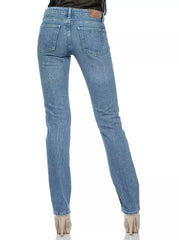 Ungaro Fever Light Blue Cotton Women Jean -   -  Ungaro Fever.