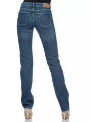 Ungaro Fever Blue Cotton Women Jeans -   -  Ungaro Fever.