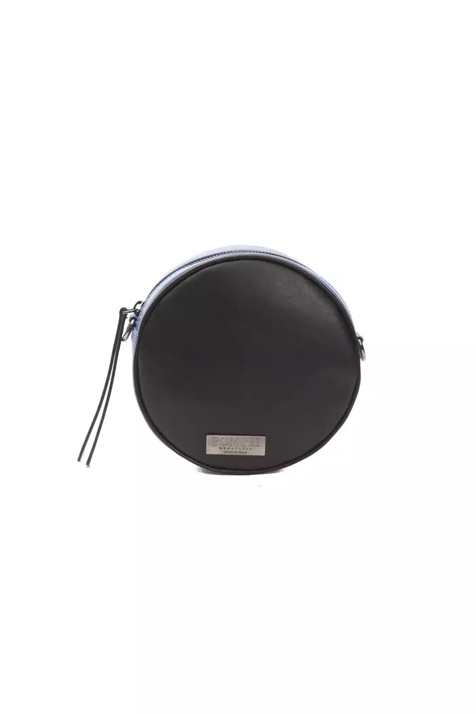 Pompei Donatella Black Leather Women Crossbody Bag -  Luxury Cross Body Bag for Women -  Pompei Donatella.