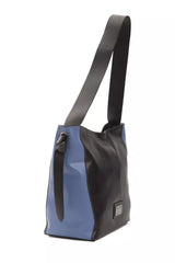 Pompei Donatella Black Leather Women Shoulder Bag -  Luxury Shoulder Bag for Women -  Pompei Donatella.