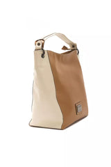 Pompei Donatella Brown Leather Women Shoulder Bag -  Luxury Shoulder Bag for Women -  Pompei Donatella.