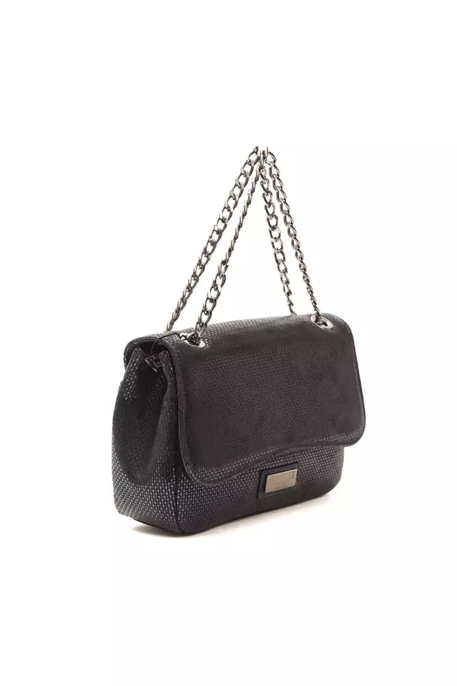 Pompei Donatella Blue Leather Women Crossbody Bag -  Luxury Cross Body Bag for Women -  Pompei Donatella.