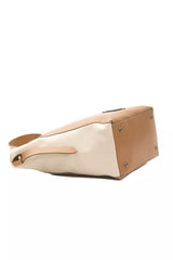 Pompei Donatella Brown Leather Women Shoulder Bag -  Luxury Shoulder Bag for Women -  Pompei Donatella.