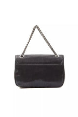 Pompei Donatella Blue Leather Women Crossbody Bag -  Luxury Cross Body Bag for Women -  Pompei Donatella.