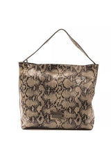 Pompei Donatella Brown Leather Women Shoulder Bag -  Luxury Shoulder Bag for Women -  Pompei Donatella.