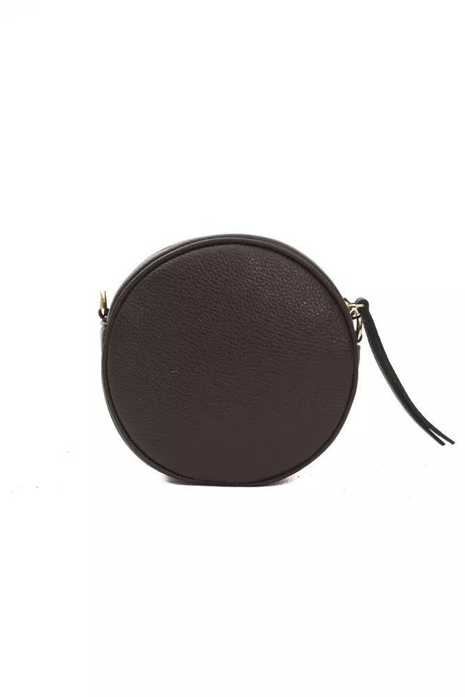 Pompei Donatella Brown Leather Women Crossbody Bag -  Luxury Cross Body Bag for Women -  Pompei Donatella.