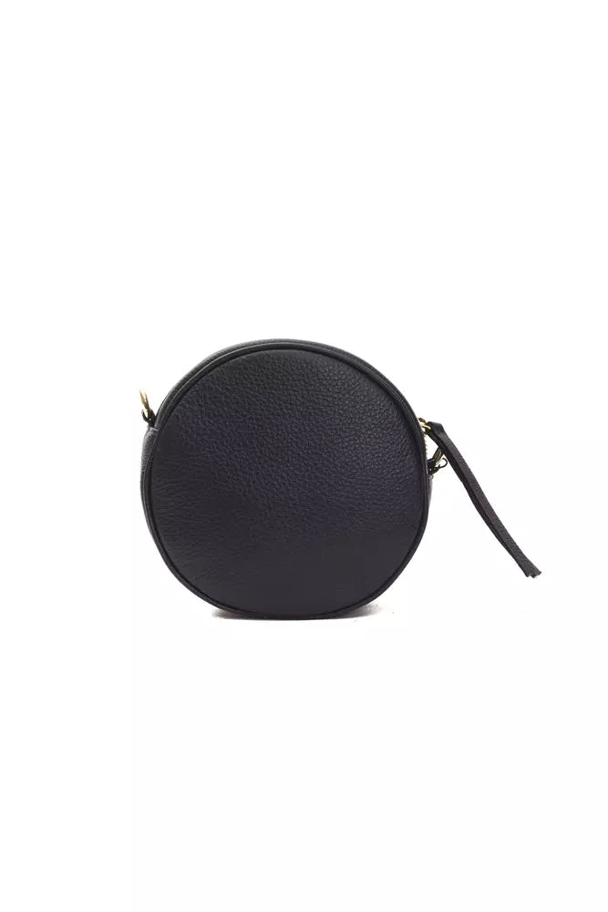 Pompei Donatella Gray Leather Women Crossbody Bag -  Luxury Cross Body Bag for Women -  Pompei Donatella.