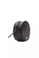 Pompei Donatella Black Leather Women Crossbody Bag -  Luxury Cross Body Bag for Women -  Pompei Donatella.
