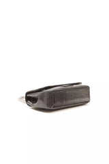 Pompei Donatella Gray Leather Women Crossbody Bag -  Luxury Cross Body Bag for Women -  Pompei Donatella.