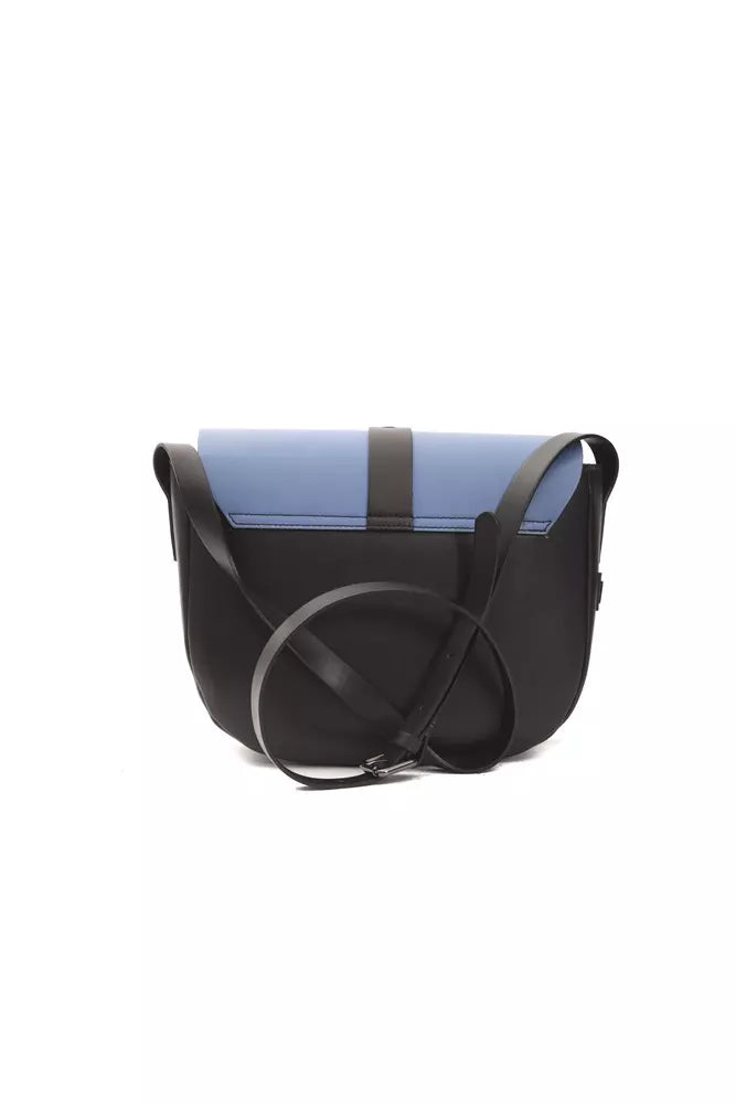 Pompei Donatella Blue Leather Women Crossbody Bag -  Luxury Cross Body Bag for Women -  Pompei Donatella.