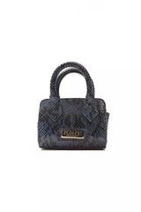 Pompei Donatella Blue Leather Women Shoulder Bag -   -  Pompei Donatella.