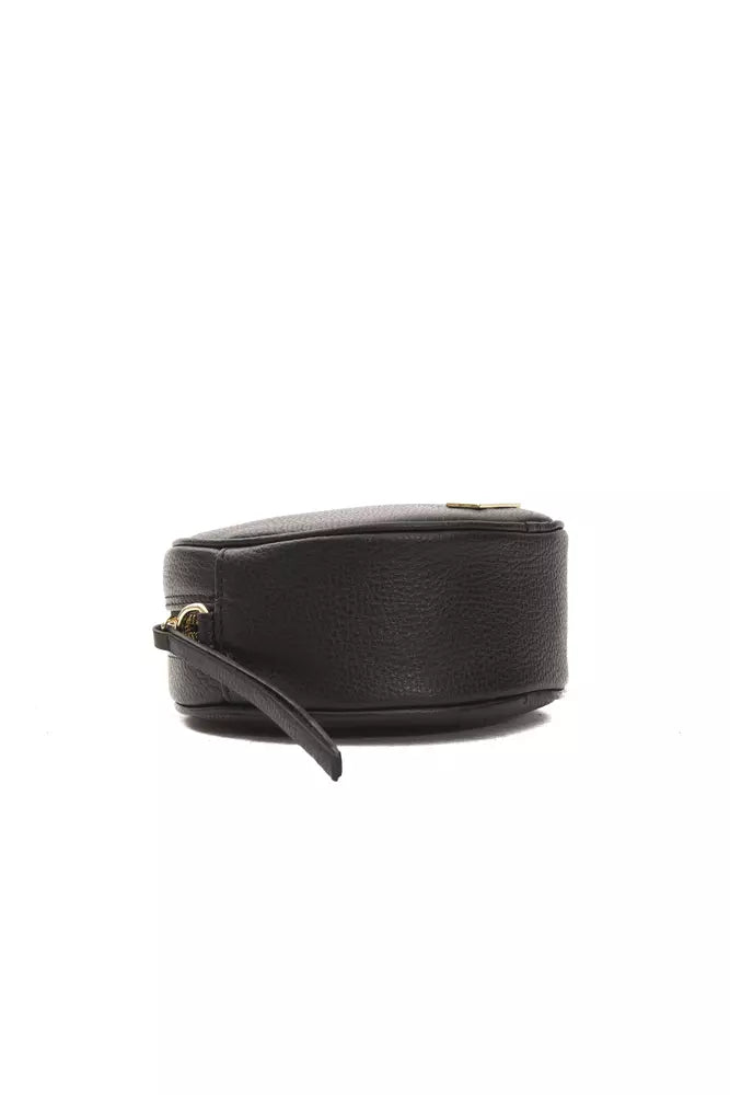 Pompei Donatella Black Leather Women Crossbody Bag -  Luxury Cross Body Bag for Women -  Pompei Donatella.