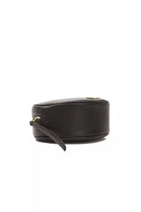 Pompei Donatella Black Leather Women Crossbody Bag -  Luxury Cross Body Bag for Women -  Pompei Donatella.