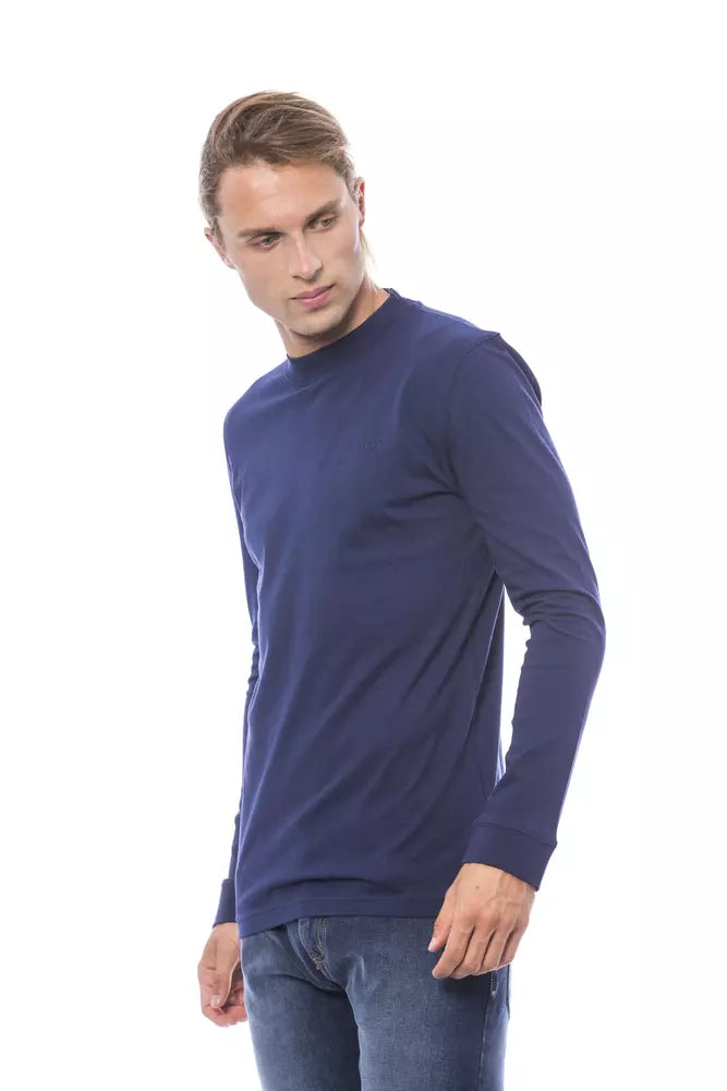 Verri Blue Cotton Men Sweater -   -  Verri.