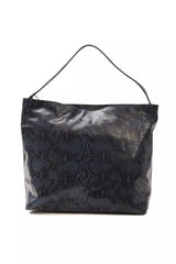 Pompei Donatella Blue Leather Women Shoulder Bag -  Luxury Shoulder Bag for Women -  Pompei Donatella.