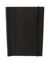 A.G. Spalding & Bros Black Leather Bifold Travel Holder Logo Wallet -  Leather Passport Wallet for Men -  A.G. Spalding & Bros.