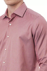 Bagutta Red Cotton Men Shirt -   -  Bagutta.
