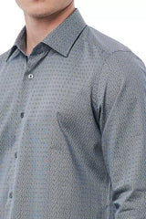 Bagutta Black Cotton Men's Shirt -   -  Bagutta.