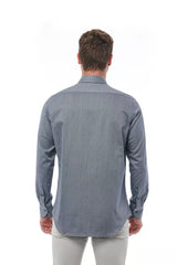 Bagutta Black Cotton Men's Shirt -   -  Bagutta.