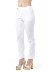 Peserico Chic High Waist Cigarette Leg Trousers -   -  Peserico.