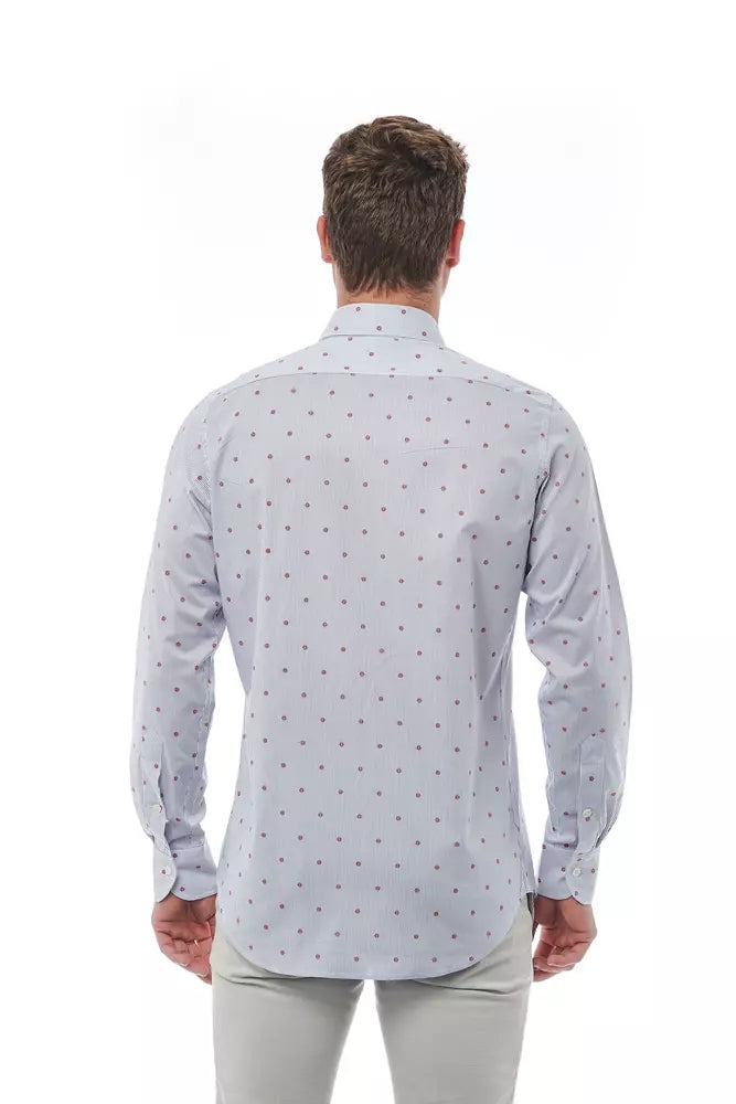 Bagutta Multicolor Cotton Men Shirt -   -  Bagutta.
