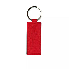 Neil Barrett Red Leather Men Keychain -  Men´s Keychains -  Neil Barrett.