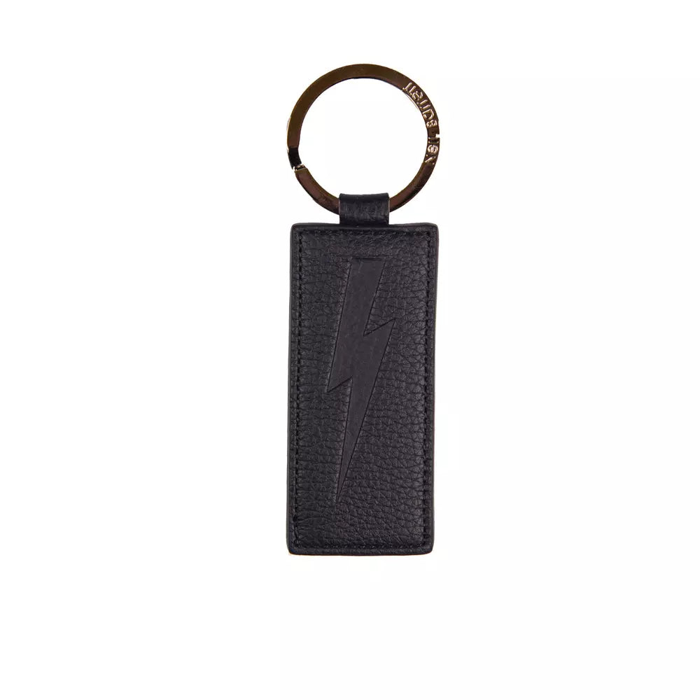 Neil Barrett Blue Leather Men Keychain -  Men´s Keychains -  Neil Barrett.