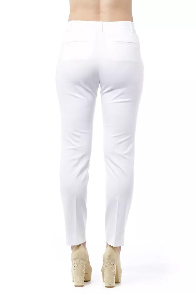 Peserico Chic High Waist Cigarette Leg Trousers -   -  Peserico.