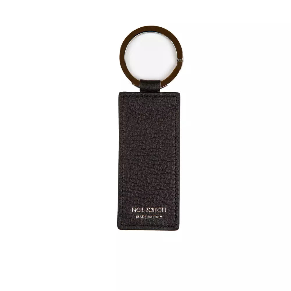 Neil Barrett Black Leather Men Keychain -  Men´s Keychains -  Neil Barrett.