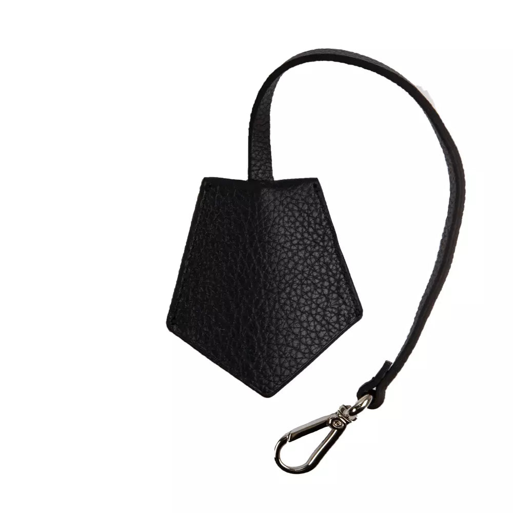 Neil Barrett Black Leather Men Keychain -  Men´s Keychains -  Neil Barrett.