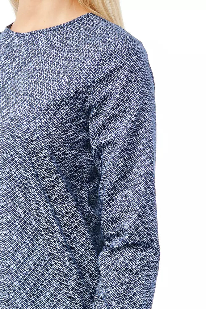 Bagutta Blue Cotton Women Blouse -   -  Bagutta.
