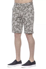 PT Torino Green Cotton Men's Bermuda Short -   -  PT Torino.