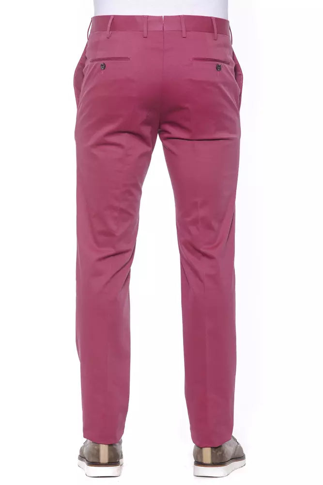 PT Torino Fuchsia Cotton Men Trouser -   -  PT Torino.