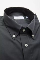 Robert Friedman Gray Cotton Men Shirt -   -  Robert Friedman.