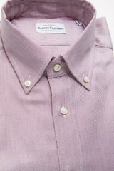 Robert Friedman Red Cotton Men Shirt -   -  Robert Friedman.