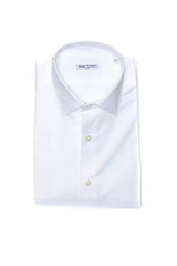 Robert Friedman White Cotton Men Shirt -   -  Robert Friedman.