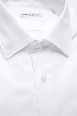 Robert Friedman White Cotton Men's Shirt -   -  Robert Friedman.