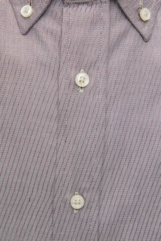 Robert Friedman Beige Cotton Men's Shirt -   -  Robert Friedman.