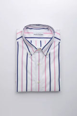 Robert Friedman White Cotton Men Shirt -   -  Robert Friedman.