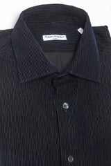 Robert Friedman Black Cotton Men Shirt -   -  Robert Friedman.
