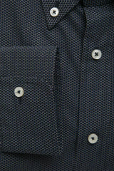 Robert Friedman Black Cotton Men's Shirt -   -  Robert Friedman.