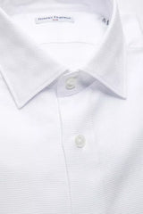 Robert Friedman White Cotton Men's Shirt -   -  Robert Friedman.